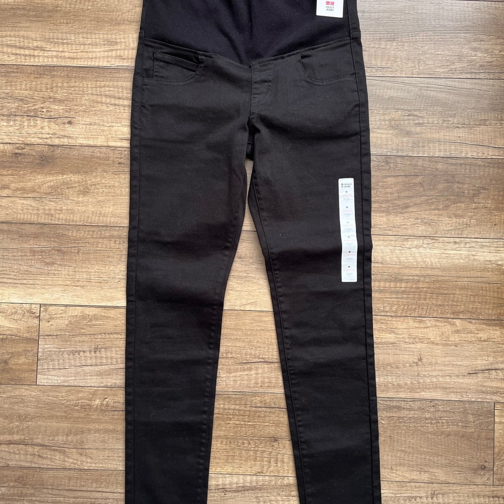 Black Maternity Ultra Stretch Jeans